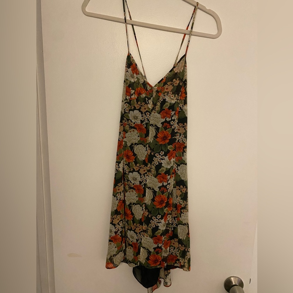 Floral Tie back Dress